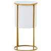 Premier Housewares - Fioriere, bianco, oro, taglia unica