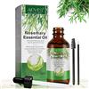 ZCPMFKC Rosemary Essential Oil, Olio Essenziale di Rosmarino per Capelli, Sopracciglia e Crescita delle Ciglia, per Donne e Uomini