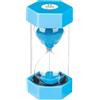 SuLiao Clessidra 45 minuti blu, set timer per orologio uova, vetro colorato, timer di sabbia Hourglass per la scuola dei bambini, lavarsi i denti, Kita, ufficio, casa, decorazione, giochi, aula
