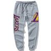 GAOZI Basket Formazione Pantaloni Running Pants Lakers Pantaloni Casual Sportivi Esecuzione Basket per Tifosi Abbigliamento per Fitness Pantaloni della Tuta