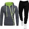 Riou Completo Sportivo Uomo Tute Uomo Complete Offerte Tuta Uomo Completa Invernale Invernale Tute da Ginnastica in Felpa con Cappuccio e Pantalone Set Invernale Tuta Completa Tuta