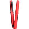 Beter - Piastra per capelli wireless Mini GRWM, dimensioni compatte per viaggi, ricaricabile tramite USB, temperatura regolabile fino a 200°C - Rosso