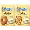 Mulino Bianco Biscotti Frollini Macine con Panna Fresca, Colazione Ricca di Gusto, 800g & Biscotti Frollini Galletti, Colazione Ricca di Gusto, 800g
