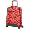 Samsonite Neoknit - Borsone con 4 Ruote S, 55 cm, 36.5 L, Multicolore (Fluo Red Camo)
