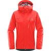 Haglöfs Astral - Giacca da donna, Donna, giacca, HA604059_XS, Rosso (Real), XS