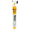 Grupo Erik Penna Multicolore Snoopy Peanuts - Penna a Sfera a Scatto 10 Colori con Topper 3D | Cancelleria, Regalo Bambina 10 Anni
