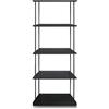 KRIPTONITE libreria da parete KROSSING MAXI H 137 cm con base per appoggio a terra - 07X1CZ+3x07Y1CZ