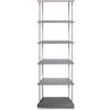KRIPTONITE libreria da parete KROSSING MAXI H 170 cm con base per appoggio a terra - 07X1CA+4x07Y1CA
