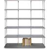 KRIPTONITE libreria da parete KROSSING MAXI H 170 cm con base per appoggio a terra - 07X3CA+4x07Y3CA