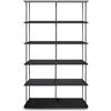 KRIPTONITE libreria da parete KROSSING MAXI H 170 cm con base per appoggio a terra - 07X2CZ+4x07Y2CZ