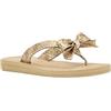GUESS Sandalo Tuta Donna, Oro 710., 37.5 EU
