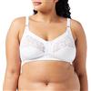 Naturana 86278 Reggiseno, Opaco, Bianco, 5D Donna