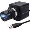 Svpro Webcam Full HD 1080P con obiettivo zoom Fotocamera grandangolare 2.8-12mm 1920x1080 Fotocamera USB Plug and Play 100pfs/60fps/30fps, Mini fotocamera con porta USB e attacco per treppiede