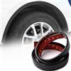 Blueshyhall 2 Pezzi Protezione Passaruota Auto, 1,5 m x 3,5 cm Copriruota Auto Parafango Allargamento Universale, Forma a L Protezione per Ruote Auto, Strisce di Protezione Sopracciglia Auto Nero