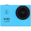 WFDG Sport Action Camera esterna 30M impermeabile 720P HD mini subacquea videocamere del casco registrazione estrema professionale Cam F11.11C (Color : Blue)