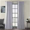 HPD Half Price Drapes BOCH-144105-96 Tenda Oscurante per Stanza, 1 Pannello, 144105-96, Grigio Nebbia, Misto Poliestere, W 50 x L 96 (1 Panels)