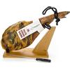 Jamonprive Prosciutto Spagnolo Serrano (Spalla) Riserva + Porta Prosciutto + Coltello 4.5 - 5 Kg | Jamon Serrano Crudo