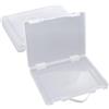 WYAN 2 Pezzi Chiaro contenitori perline di stoccaggio Box, rettangolo perline titolari casi di plastica, per la memorizzazione di oggetti(26 * 18cm)