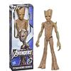 MARVEL THE AVENGERS Hasbro Marvel Avengers Titan Hero Series, action figure di Groot da 30 cm ispirata al film Avengers: Endgame, giocattoli Marvel per bambini e bambine dai 4 anni in su