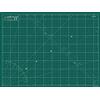 La Canilla Tappetino di Taglio Autorigenerante A2 (60x45 cm - 24x18) Tappeto Piano Antitaglio Grande per Cucito, Patchwork Modellismo | Cutting Mat Contrassegnato in Centimetri e Pollici