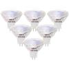 VINBE Lampadine alogene MR16, 20W 12V MR16 GU5.3 Lampadine alogene spot, Luce bianca calda, 6 pezzi