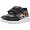 Geox B SPRINTYE Boy A, Scarpe da Ginnastica Bimbo 0-24, Nero, 21 EU