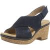 Clarks Giselle Cove, Sandali da Donna, Blu (Navy), 35.5 EU