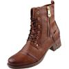 MUSTANG 1229-513, Stivaletti Stringati Donna, Argento, 37 EU