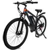 CANTAKEL GN29 29 pollici, rimovibile 48V15AH Mountain ebike，50-90KM 21 velocità Adulti bicicletta a pedalata assistita per gli uomini, freno a disco