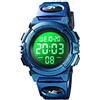 Dayllon Orologio digitale per bambini Sport all'aria aperta 50M impermeabile orologi elettronici sveglia 12/24 H cronometro calendario ragazzo ragazza orologio da polso, All Blue X (8-15 anni), Digitale