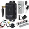 QTTYELOK WiFi Tuya APP Sistema di Controllo di Accesso Kit Senza Fili Telecomando Sblocca Cancello Apriporta + 180KG/350lbs Serratura Magnetica Elettrica + Pulsante di Uscita