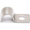 MgcTolBox Clip Fermacavi in Acciaio Ø 6 mm, Piccola Morsetti per Tubi, Clip di Fissaggio per il Fissaggio di Cavi e Tubi | Confezione da 25 Pezzi