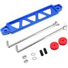 JNNJ Alluminio Batteria Dell'auto Tie down Bracket, Batteria Dell'auto Tie down Mount Staffa Tenere Lock Anodizzato, Batteria Di Alluminio Resistente Dell'automobile Tie Giù La Staffa(Blu)