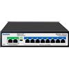 Goalake Switch Poe a 8 Porte, Switch Ethernet Gestito Tramite Cloud, Switch PoE+ a 10 Porte da 120W, 802.3af/at, APP Easy Smart Managed, Rilevamento Cloud, Vlan, Riavvio Cloud, Cloud Ultra-remoto 250m