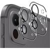 GEEMEE 2 Pellicole Protettive Fotocamera per iPad Pro 11''/13'' 2024, AntiGraffio 9H Vetro Temperato Senza Bolle