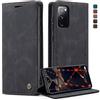 owlhold Cover per samsung S20 fe,Cover Samsung Galaxy S20 fe Magnetica Portafoglio Flip[Antiurtoo][Cavalletto][Carta Fessura] Custodia Pelle per Samsung Galaxy S20 fe-Nero