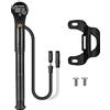 ROCKBROS Pompa Bicicletta, Pompa Bici Portatile, Pompa ad Alta Pressione 320 PSI, Pompa con Manometro, Pompetta Presta Schrader, Adatto per Bici MTB, Bici Corsa, Palla Sportiva, Accessori Bici