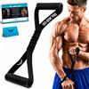 Bullworker Iso-Bow Pro - Attrezzo per esercizi isometrici: cinghia di stretching e attrezzatura per allenamento, cinghie portatili per esercizi di palestra domestica, yoga, pilates, mobilità e