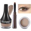 Boobeen Eyeliner Eyeliner in gel impermeabile Occhio a prova di sbavature Gel Makeup Eye Liner Set di trucco Di lunga durata per tutto il giorno facile da applicare (Biondo)