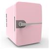 GIZNXBA Mini Frigo Da Camera 6 Litri Mini Frigo Portatile Elettrico, Frigorifero Portatile Con Scomparti, Refrigeratore E Scaldavivande, Mini Frigorifero Per Camera Da Letto, Ufficio, Auto(Color:/Pink,Size:Wi