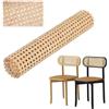 GZGXKJ 1 Rotolo Plastica Rattan Rotolo Fettuccia di Rattan Sedie Rattan 42 x 100 cm, in Rattan Tessuto a Maglia Aperta per Mobili, Sedie, Soffitti Inclinati