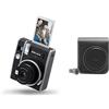 instax Fujifilm instax mini 40 Instant Camera + Custodia Originale per Macchina Fotografica Istantanea instax mini 40