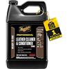 Meguiar's Detailer Leather Cleaner And Leather Conditioner 3.79L D18001 Che Lascia Una Finitura Naturale