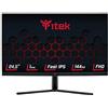 Itek Monitor GGF - 24.5 Pollici, Piatto, Risoluzione FHD 1920x1080, Pannello Fast IPS da 144Hz, Schermo 16:9, Risposta 1ms G2G, Collegamenti 2xHDMI e DP, USB, Altoparlanti, HDR, Adaptive Sync