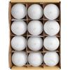 H HANSEL HOME Set di 12 Candele galleggianti Bianco Non Profumate 4.6x3cm, Candele Decorative Durata 4 ore