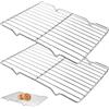 EXIN DECHEN 2 Pezzi Griglia di Raffreddamento 31x20cm Griglia Forno per Raffreddare