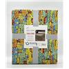 Riad Arredo Trapuntino Primaverile Estivo Moderno Urban Morbida Microfibra - Copriletto Trapuntato Leggero Multicolor Ideale Ragazzi Bambini (2 Piazze - 250x250 cm)