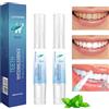 FOCUSUN Teeth Whitening Stick, Teeth Whitening Penna, Sbiancamento dei denti, Removes Stains, Kit di sbiancamento rapido ed efficace, riduzione del giallo, sbiancamento dei denti (2 pezzi)