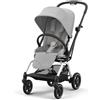 Cybex - Passeggino Eezy S Twist+ 2 Fog Grey - Telaio Silver