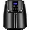 Midea Friggitrice ad Aria 3.5 Litri, Air Fryer Senza Olio 1500W, 8 Funzioni Pre-impostate, Tecnologia Rapid Air, 81 Ricette PDF, Shake Reminder, Timer 60 Min, Controllo della Temperatura Smart, Nero